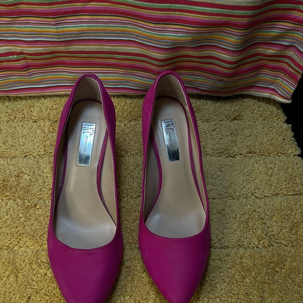 INC International Concepts Pink Heels
